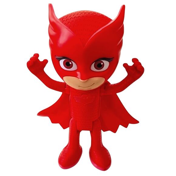 Just Play PJ Masks Owlette Deluxe Talking Poseable Action Figure 6" Tall - WORKS - Picture 9 of 9